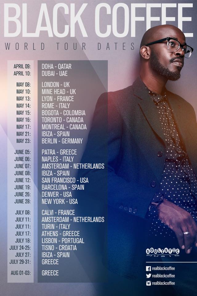 black coffee tour