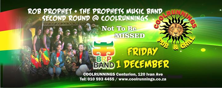 The Prophets Live In Cool Runnings Music In Africa