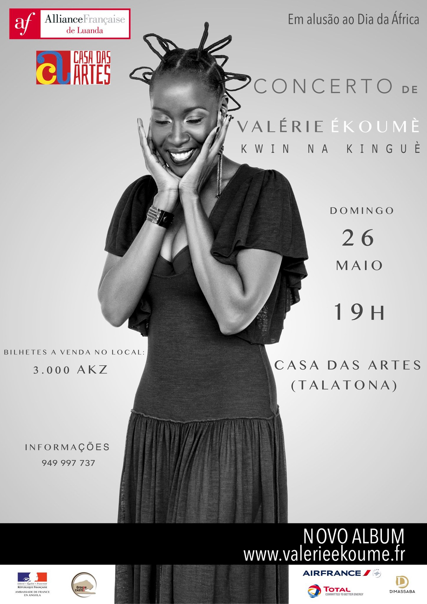 Concert Valérie EKOUME -Casa Das Artes | Music In Africa