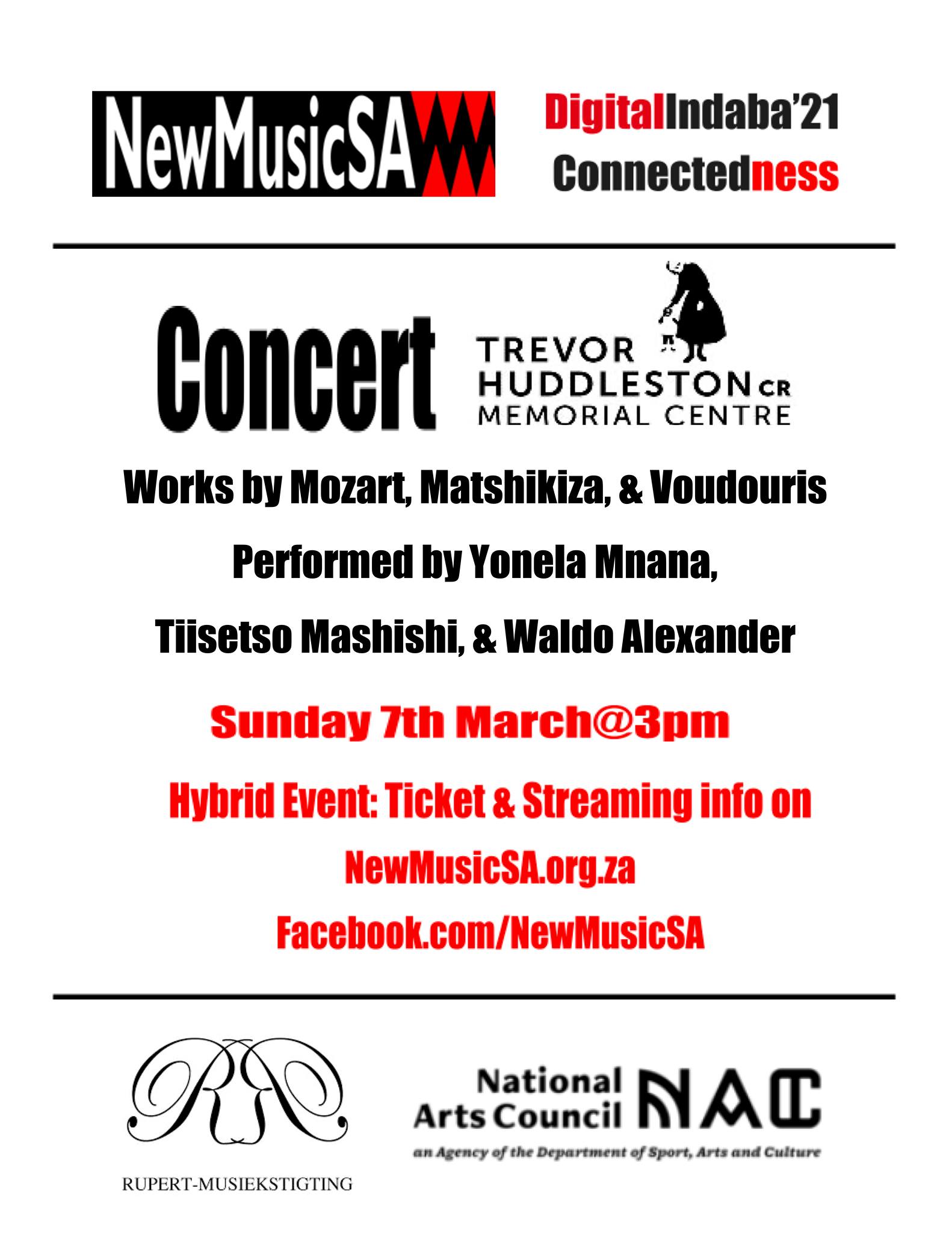 NewMusicSA Concert Series 2021 - Concert #1 | Music In Africa