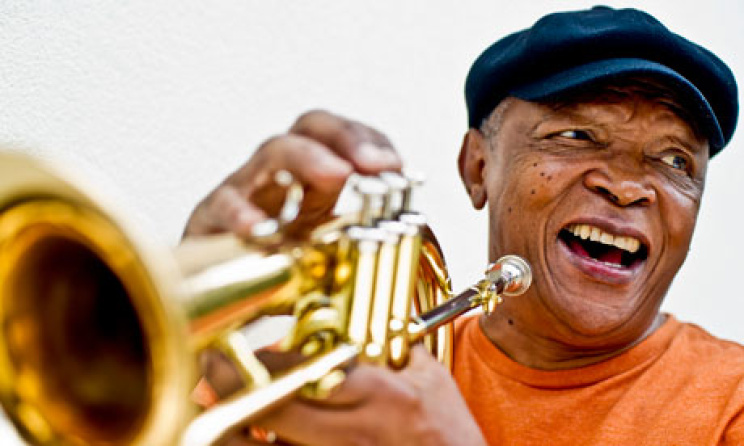 Hugh Masekela. Image: The Guardian