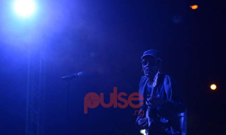 Majek Fashek at the Lagos Jazz Series Festival. Image: Courtesy of Pulse Nigeria