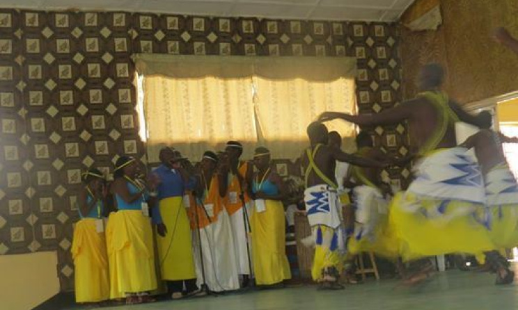 danses traditionnelles dans un centre culturel à Gisenyi (Rwanda).(ph) Vijana Africa