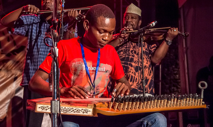 Swahili Encounters Group at the 2014 Sauti za Busara. Photo: Peter Bennett