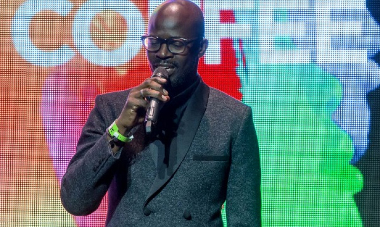 Black Coffee accepting his award. Photo: djawards.com