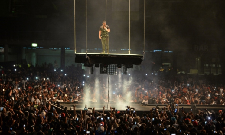 Cassper Nyovest at the TicketPro Dome in Johannesburg on 31 October. Photo: Frennie Shivambu / Gallo Images / www.enca.com