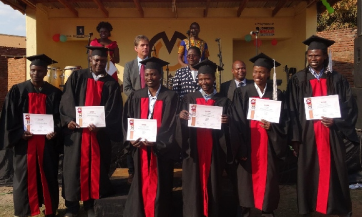 The 2013 graduating class at Music Crossroads Malawi. Photo: Facebook