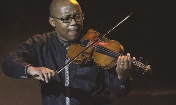 The Odeion String Quartet's Samson Diamon. Photo: Kate Janse van Rensburg / CuePix / cue.ru.ac.za