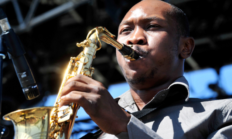 Nigerian artist Seun Kuti. Photo: www.ocregister.com