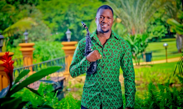 Ugandan Jazz artist Isaiah Katumwa. Photo courtesy of Isaiah Katumwa