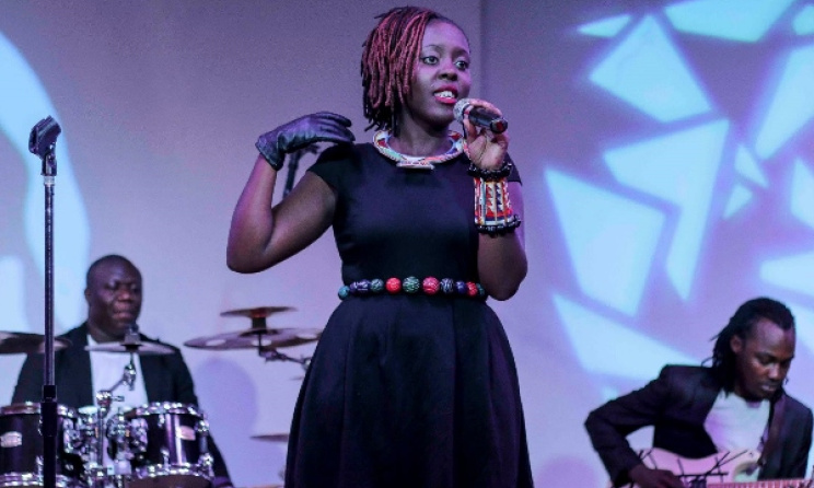 Prisca Ojwang during a past performance. Photo: www.hbr.co.ke