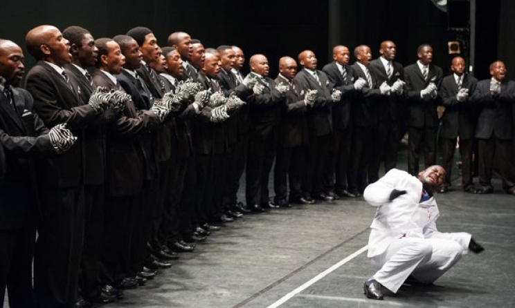 Isicathamiya choirs are a vital part of South Africa's musical tradition. Photo: Playhouse Company