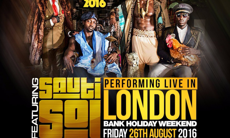 Sauti sol concert poster