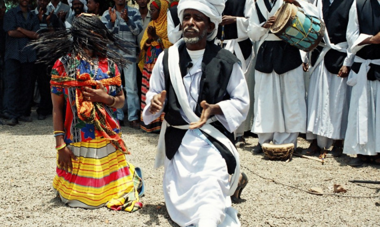 Eritrean dancers from the Tigre ethnic group. Photo: www.explore-eritrea.com