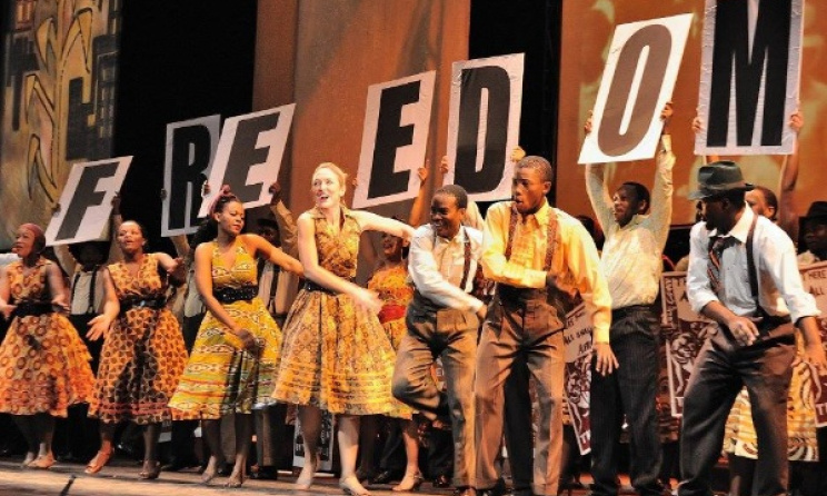 A scene from 'Mandela Trilogy'. Photo: John Snelling / mandelatrilogy.com