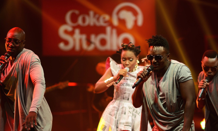 Yemi Alade et le groupe kenyan Sauti Sol. Photo: DR