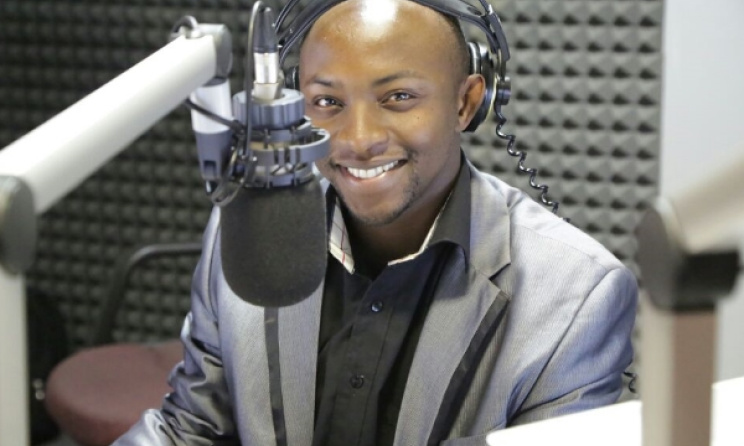 Zimbabwean radio DJ Eskay. Photo: Youth Village Zimbabwe