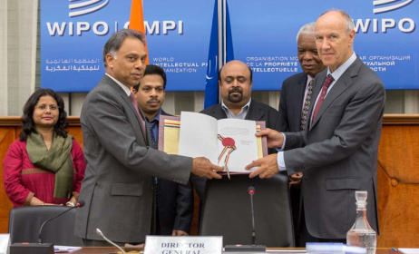 WIPO treaty signing at Marrakesh