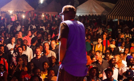 Ugandan rapper Ruyonga at Bayimba 2014. Photo: Daniel Ecwalu/bayimbafestival.com