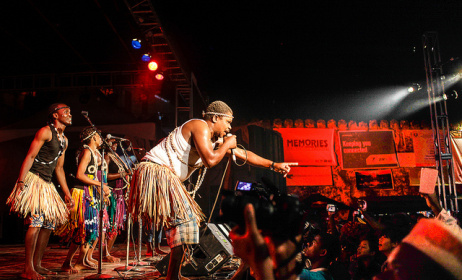 Segere Original group of Tanzania at the 2014 Sauti za Busara. Photo by Peter Bennett.