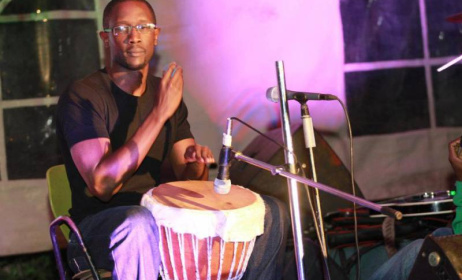 Percussionist Tetu Shani