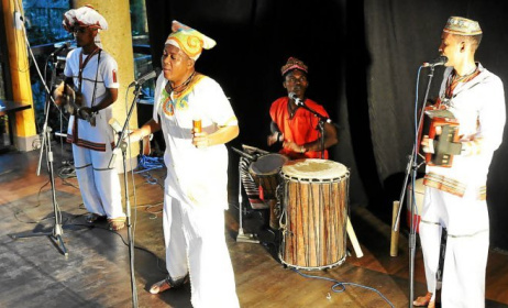 Le groupe Antakarana lors d'un concert. (ph) Le Télégramme