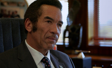 President Ian Khama. Photo: www.africa-ontherise.com