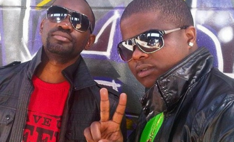 Urban Grooves producer TBA (left) with Nox Guni. Photo: nehandaradio.com