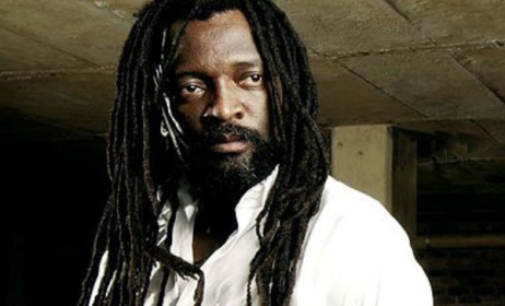 South African reggae singer Lucky Dube.