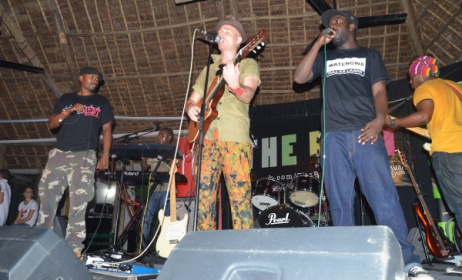 Chaba Thomas, Mzungu Kichaa and Jcb Mkalla at a past concert. Photo: www.tzaffairs.org