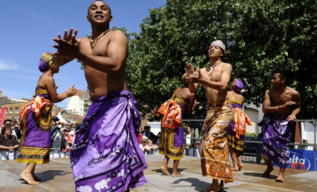 Benja Gasy , a band from Madagascar. photo by Charentelibre.fr