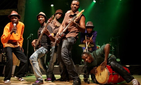 Zimbabwean band Mokoomba.