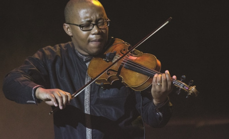 The Odeion String Quartet's Samson Diamon. Photo: Kate Janse van Rensburg / CuePix / cue.ru.ac.za