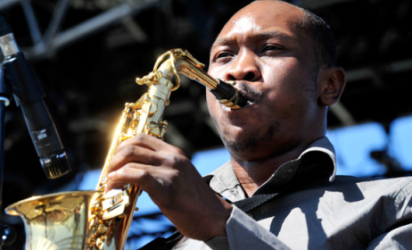 Nigerian artist Seun Kuti. Photo: www.ocregister.com