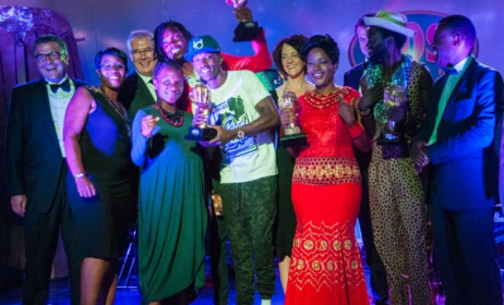 Winners and sponsors of the 2016 Zambian Music Awards. Photo: supplied