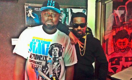 DJ Black with Sarkodie