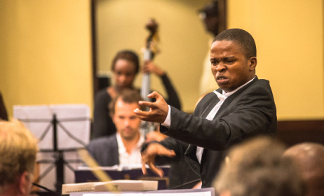 Tanzanian conductor Hekima Raymond has been nominated for a prestigious internatinoal honour. Photo: www.hekimaraymond.com