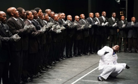 Isicathamiya choirs are a vital part of South Africa's musical tradition. Photo: Playhouse Company