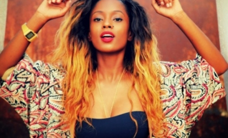 Tanzanian artist Vanessa Mdee.  Photo: www.music.howwe.biz