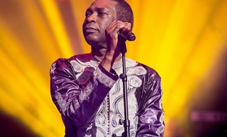 Youssou N'Dour lors du festival d'ile de France en 2015 - Crédit olivier hoffschir. Source : www.festival-idf.fr