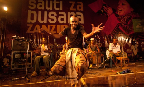 Performances at a past Sauti Za Busara Festival. Photo by Peter Bennet