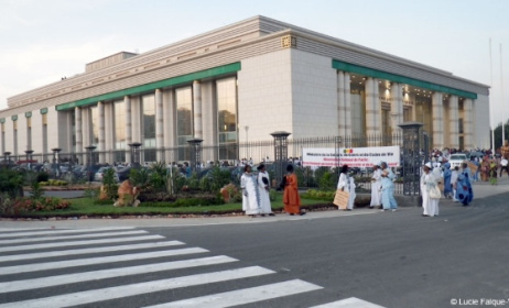 Le Grand Théâtre National de Dakar. (Photo) : Lucie Falque-Vert