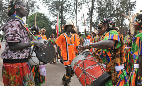 Kunama traditional dancers. Photo: www.madote.com