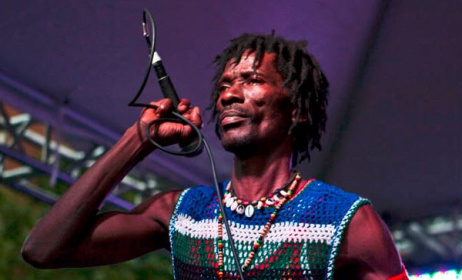 Janka Nabay has helped modernise bubu music. Photo: Multiflora Productions