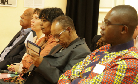 Audience members listen in on a Music In Africa AGM Plus panel discussion in Addis Ababa.  Photo: MIA 