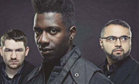 Matt Garstka, Tosin Abasi and Javier Reyes.  