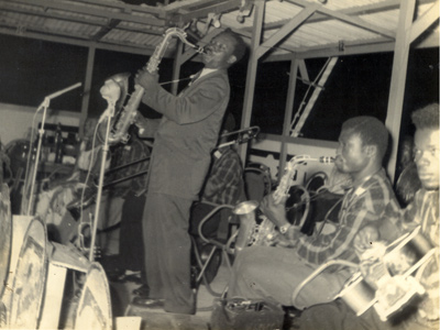 E.T.Mensah and the Tempos Band of Ghana. c.1958. Image: BBC Attic
