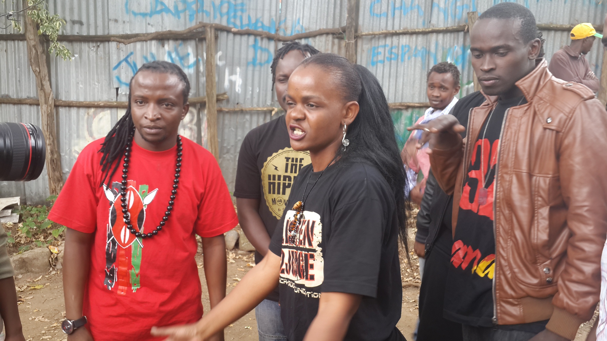 The Hip Hop base in Dandora, Nairobi