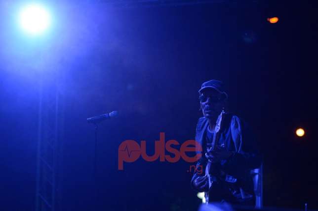 Majek Fashek at the Lagos Jazz Series Festival. Image: Courtesy of Pulse Nigeria