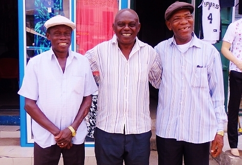 The veterans Eddie Offeyi, Tony Odili and Isaac Onote